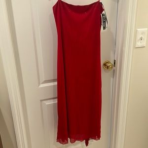 Vintage 90’s Byer Too! Red special occassion dress